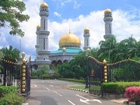 Brunai - Jame Asr Hassanil Bolkiah mosque